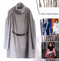 TRU TRUSSARDI/トラサルディ/異素材コンビデザインリラックスニット_画像1