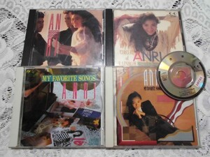 杏里 ANRI MY FAVORITE SONGS BOOGIE WOOGIE MAIN LAND CIRCUIT of RAINBOW BEST ベスト 8cmシングル CD 5枚セット シティポップ