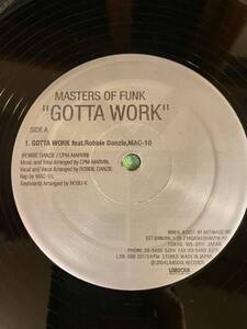 Masters Of Funk Gotta Work Feat. Robbie Danzie & Mac-10 / Summer Feat. Robbie Danzie / Friends Feat. REAKWONネタ JODY WATLEY