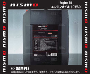 NISMO ニスモ エンジンオイル 10W60 RB26DETT 20L 1本 20リッター (KL101-RN63P