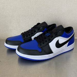 未使用 NIKE AIR JORDAN 1 LOW ROYAL TOE ナイキ エアジョーダン1 ロー ロイヤル トゥ