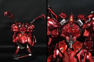 現状品 ボークス SAV 1/100 アシュラ・テンプル 試作1号騎 メッキ調塗装 完成品