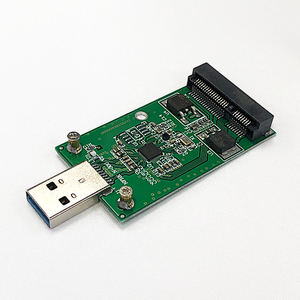 【C0099 mSATA to USB 3.0 アダプタ - mSATA を USB接続