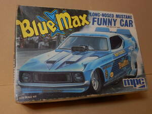 mpc Blue Max LONG-NOSED MUSTANG FUNNY CAR