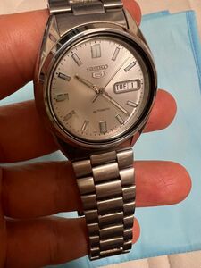 SEIKO 5 AUTOMATIC 自動巻き メンズ　稼働品　美品