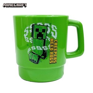 マインクラフト スタッキング マグ 350ml ( グリーン ) 17532 マイクラ 食器 コップ プラコップ Minecreft ゲーム キャラクター グッズ