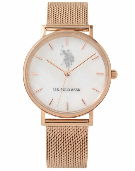 未使用品【U.S. POLO ASSN.】ユーエスポロアッスン 腕時計 US-1 メッシュベルト