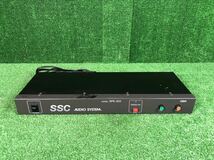 3-406】SSC audio System オーディオシステム SPE-303 カラオケ機器_画像1