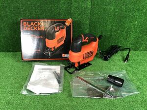 2-384] beautiful goods black and decker compact o-bitaru jigsaw *KS701PE