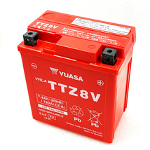 台湾ユアサ YUASA TTZ8V バイクバッテリー 充電済 互換 GTZ8V YTZ8V YTX7L-BS 即使用可能 PCX リード125 YZF-R25 YZF-R3A MT250_画像3