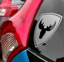 スウェディッシュブーストマフィア ★Moose Etched★抜きステッカー UK　SwedishMetal　VOLVO　ボルボ　Swedish Boost Mafia_画像3