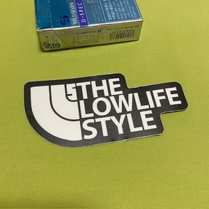 ローライフスタイル ★Lift Pass Logo★ステッカー USDM 　ノースフェイス風　Low Life Style