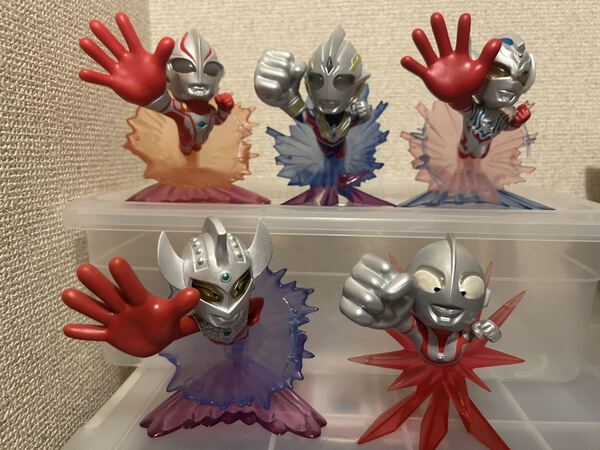 【即決・送料無料】 ウルトラマン 魂ネイションシリーズ 5体セット タロウ タイガ トリガー メビウス ☆