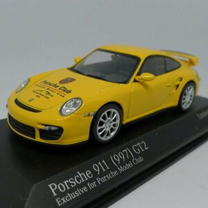 ★☆激レア 100台限定 ポルシェ モデル クラブ別注 1/43 Porsche 911 (997) GT2 イエロー☆★