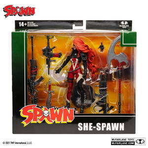 [ new goods unopened ]Mcfarlanemak fur Len SPAWNsi- Spawn 7 -inch figure 