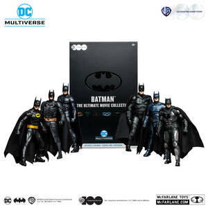 [ new goods unopened ]mak fur Len DC multi bar swa-na-100th Ultimate Movie collection Batman 7 -inch 6 body set movie 