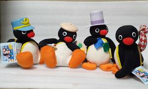 レア　ピングー　PINGU ぬいぐるみ コレクション 全4種セット タグ付き 2000年当時物 非売品