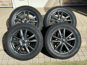 スタッドレスタイヤ　グッドイヤー　１８５/６５Ｒ１５　ＧＯＯＤＹＥＡＲ　ＩＣＥ ＮＡＶＩ ＺＥＡⅡ WEDSニルバーナ