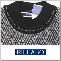 リエラボ RIELABO (NICOLE CLUB FOR MEN) ハイゲージモックネックニット 3564-6050-48(L) ハイネックセーター_画像2