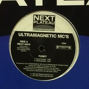 Ultra Magnetic M.C.'s - Funky / Mentally Mad（★盤面ほぼ良品！）