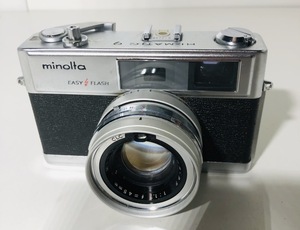 minolta ミノルタ HI-MATIC 9 レンジファインダー MINOLTA ROKKOR-PF 1:1.7 F45mm ジャンク扱い　＃N12　#0001