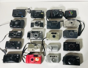 コンパクトカメラ　まとめて　20個　OLYMPUS　MINOLTA　RICOHなど　ジャンク扱い