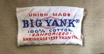 60s Big yank ワーク シャツ ベージュ マチ付き ヴィンテージ ビッグヤンク vintage usa union made work sears ヘラクレス_画像3