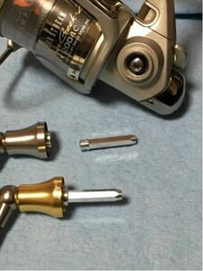 旧TD系　左巻き　ハンドルシャフト TD-Z2004c 2506c ルビアス　左　SC-Z イグニス　シャフト　DAIWA LEFT