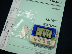 HIOKI 日置 LR5011 温度ロガー 温度センサ1ch コンパクトデータロガー 中古