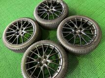 美品NDロードスター RF純正OP BBS 鍛造ホイール+BS VRX2 100-4H 17×7J+45 195/45R17 2019年製 超バリ溝マツダ2 デミオNA NBアクアヴィッツ_画像1