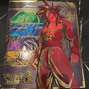 スーパードラゴンボールヒーローズ バインダー 希少 初期 バーダック ベジット 孫悟空 孫悟飯 ベジータ スリーブ ブロリー