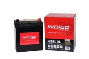 [ indigo battery ]42B19L Copen ('02~) ABA-L880K interchangeable :28B19L,34B19L new goods with guarantee Maintenance Free immediate payment 