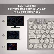 logicool K380GY マルチデバイス BLUETOOTH キーボード_画像5