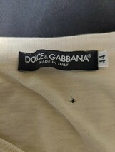 DOLCE&GABBANA　ドルチェ&ガッバーナ　ヴィンテージ　ダメージ加工　Vネック　ペプシTシャツ　サイズ44　_画像3