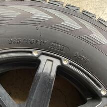 80ランクル　265/65R17 スタッドレス　4本　8J オフセット20 139.7 6H ハブ径106mm ヨコハマタイヤ　良品　中古タイヤ_画像9