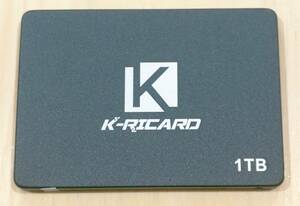 新品 SSD 1TB (1000GB) K-RICARD 2.5インチ SATAⅢ TLC NAND 6.0Gbps 動作確認済み ノートパソコン デスクトップ ミニPC