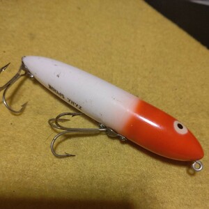 オールドへドン、ザラスプーク、ブタザラ、ファットザラ、縦割れ、吹き目、RH / Heddon,へドン