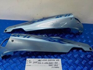 D284●○純正　カワサキ　ZZR1100　中古　サイドテールカウル　36001-1501　36001-1502　シートカウル　5-10/24（こ）