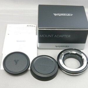 【新品同様】Voigtlanderフォクトレンダー　VM-X CLOSE FOCUS ADAPTER II　★NO.7669