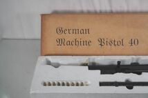 [10-90] MARUSHIN マルシン MP40 German Machine Pistol 40 シュマイザー サブマシンガン モデルガン SMG刻印 箱有 ドイツ軍_画像2