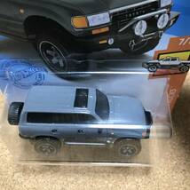 《038》 TOYOTA LAND CRUISER 80 トヨタ・ランドクルーザー　ランクル　ハチマル　グレー　未開封 ホットウィール Hot Wheels_画像3