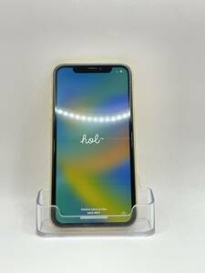 （KT050562）【爆速発送・土日発送可】Apple iPhone XR 利用制限 〇 イエロー 64GB １円スタート アイフォン au バッテリー容量：100％