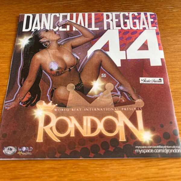 RONDON / dancehall reggae 44 MIX CD-R