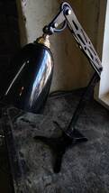 フランス ガレージ・工房 テーブルマウント/クランプ 変形ランプ ビンテージ インダストリアル Vintage transform CLAMP / STAND lamp_画像3