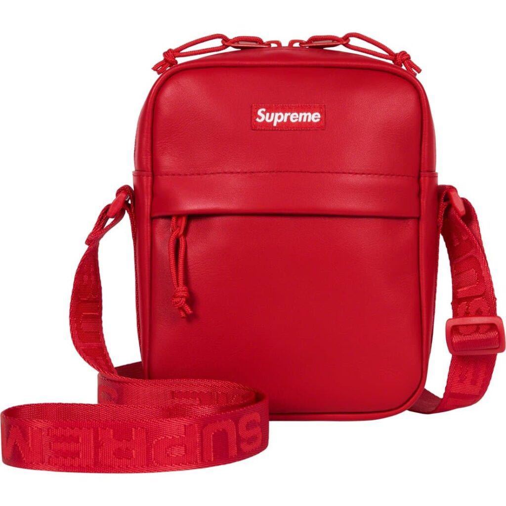 2024年最新】Yahoo!オークション -supreme leather waist bag