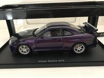 1/18 オートアート Autoart 日産　スカイライン GTR R34 V-Spec _画像2