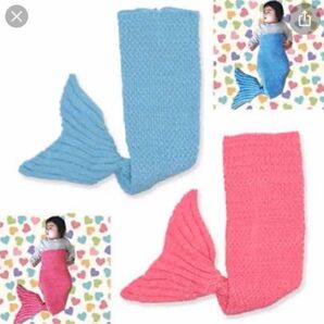 マーメイドブランケット(ブルー)