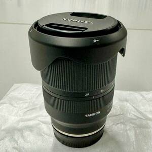 ■美品■TAMRON Eマウント広角ズームレンズ■17-28mm F/2.8 Di III RXD