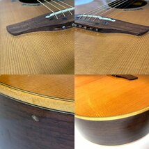 TAKAMINE PSF-48C SANTA FE エレアコ MADE IN JAPAN スプルース単板 1990年代 ハードケース付き タカミネ アコースティックギター_画像6