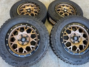 4本セット XTREME-J XJ04 16x7.0J 5/114.3 +35 MBR TOYO OPEN COUNTRY R/T 215/70R16 ブラックレター エルグランド アウトランダー